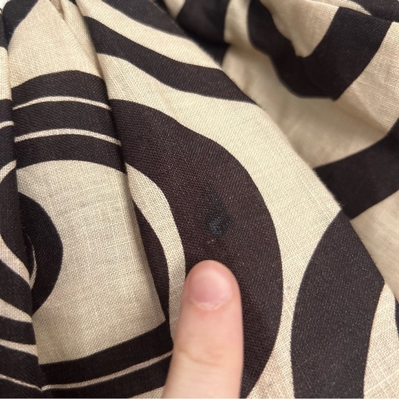 NEW NWT The Wolf Gang Dresses The Wolf Gang Mirador Mini Dress Size Medium Linen - Picture 7 of 10